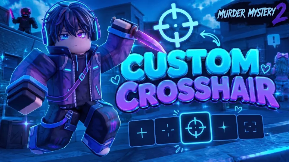 BEST CROSSHAIR MM2 | HOW TO DOWNLOAD MM2 CURSOR